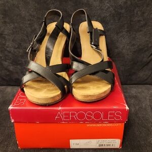 Aerosoles Women's Black Sandals